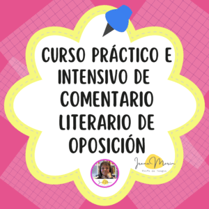 Curso Comentario de Texto Literario para Oposición - 9, 16 y 23 de febrero