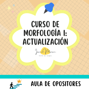 Curso Morfología I: actualización - 3, 10 y 17 de noviembre de 2026