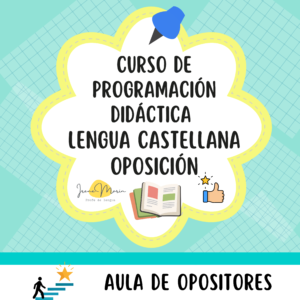 Curso Programación didáctica - 7, 14, 21 y 28 de septiembre de 2026